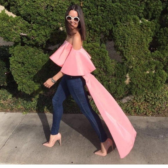 Pink Column Skirt Set - Picture 3 of 4